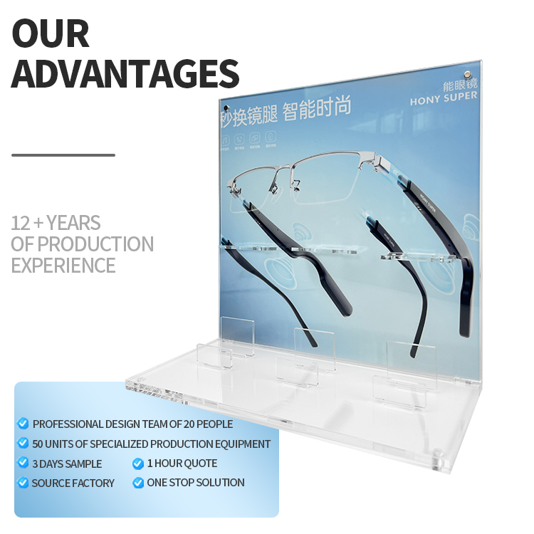 Custom Portable Headphone Display Stand Headphone Holder Wireless Earphone Acrylic Display - Image 2