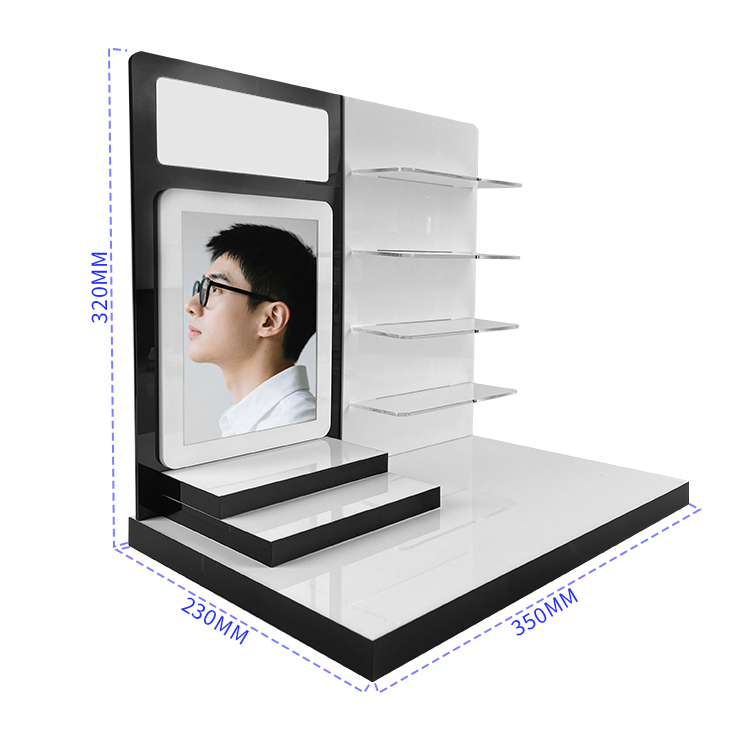 Custom Hot Selling Acrylic Eyeglasses Display Stand Countertop Sunglasses Display Rack Multi Layers Eyewear Displays for Shop - Image 6