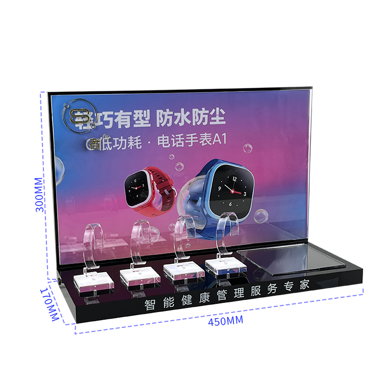 Acrylic display Product display cabinet Display case Watch display stand Glasses display stand Perfume display stand Bluetooth headset display stand Electronic product display stand - Image 6