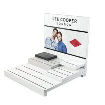 Suitable for Retail Store Watch Display Rack Orange Baked Enamel Men's Wristwatch Acrylic Tabletop Stand