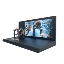 Suitable for Retail Store Watch Display Rack Orange Baked Enamel Men's Wristwatch Acrylic Tabletop Stand