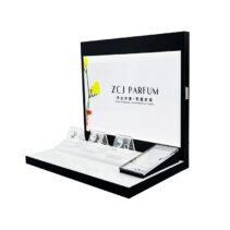 Suitable for Retail Store Watch Display Rack Orange Baked Enamel Men's Wristwatch Acrylic Tabletop Stand