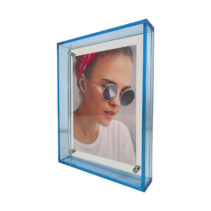 Custom High Quality Photo Frame Display Stand with Customizable Size Desktop Display Frame for Retail Acrylic Picture Frames