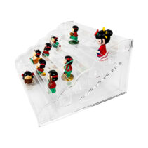 Custom Factory Direct Multi Layer Acrylic Cosmetic Makeup Organizer Rack Table Clear Display Box for Daily Necessities Storage