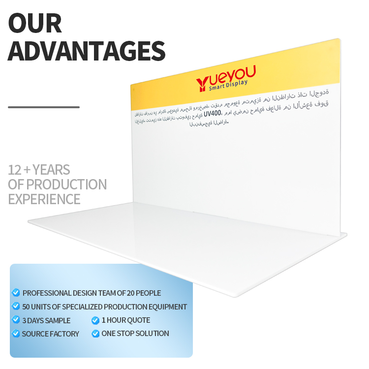 Custom Transparent Acrylic Eyewear Display Stand Countertop Optical Lens Display Stand for Personal Wearable Device Display - Image 4